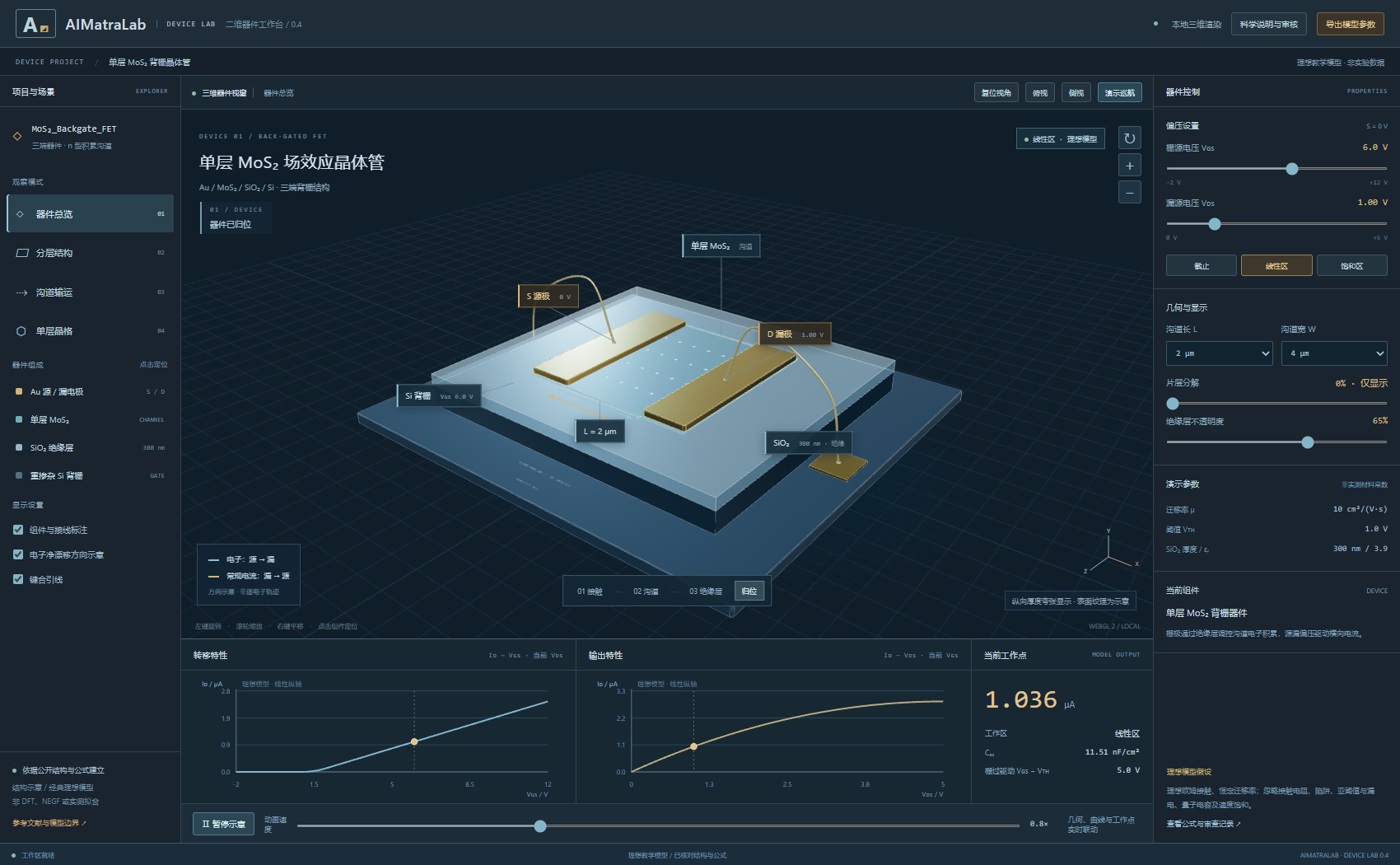2D Device Lab screenshot 1